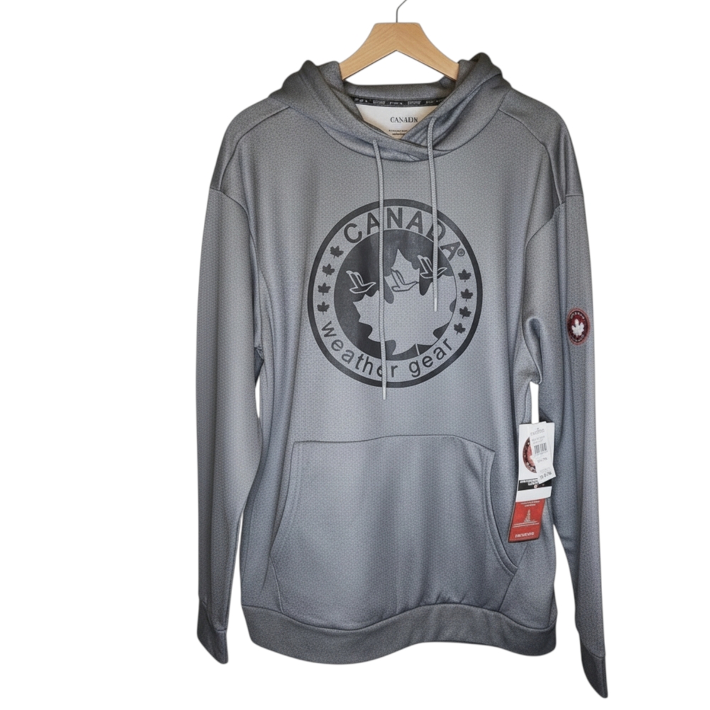 Gray Men's Hoodie